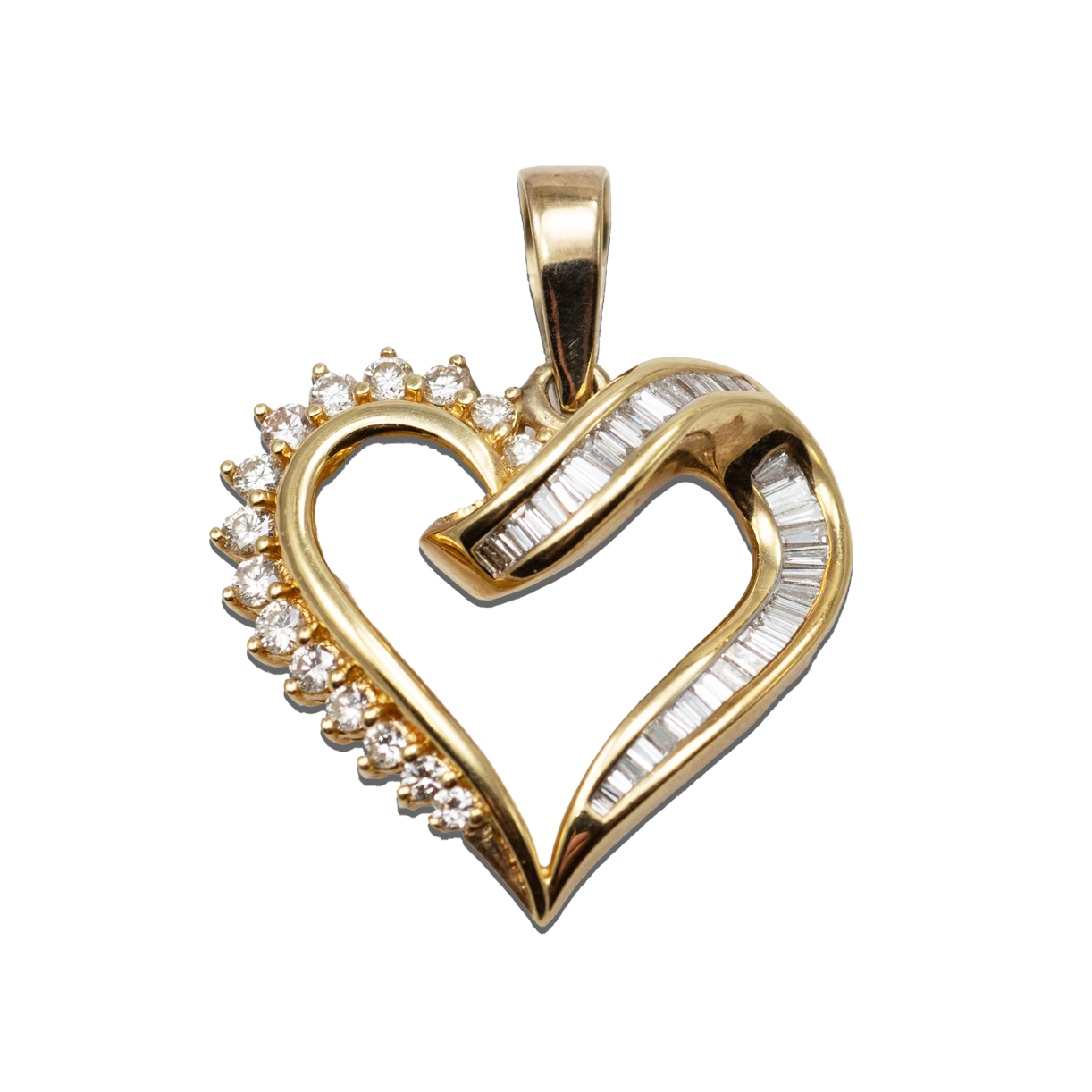 Diamond Heart Pendant