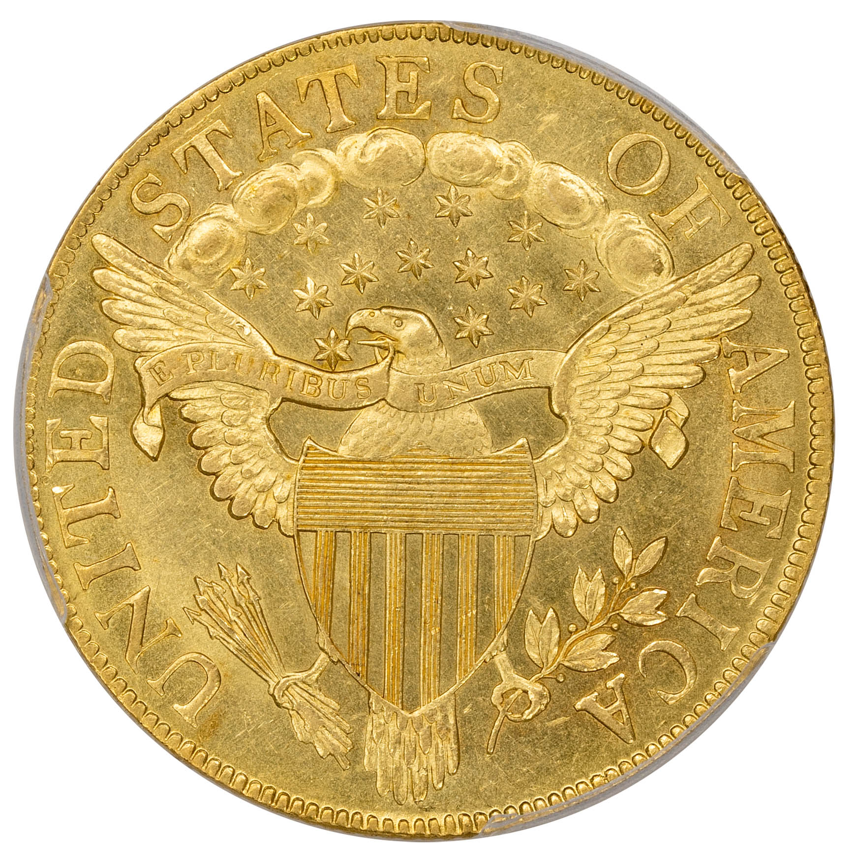 1801 $10 Draped Bust, Eagle PCGS MS64 US Coin - Tangible Investments
