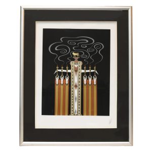 The Golden Calf by Erte (Framed)