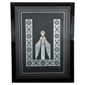 Byzantine Serigraph by Erte, Framed Artist Proof 40/50 Edition Size Large Art Print SIGNED