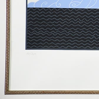 Ocean Pacifique Serigraph by Erte - Image 3