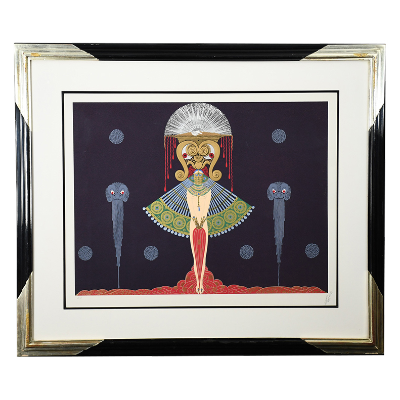 Phoenix Triumphant by Erte