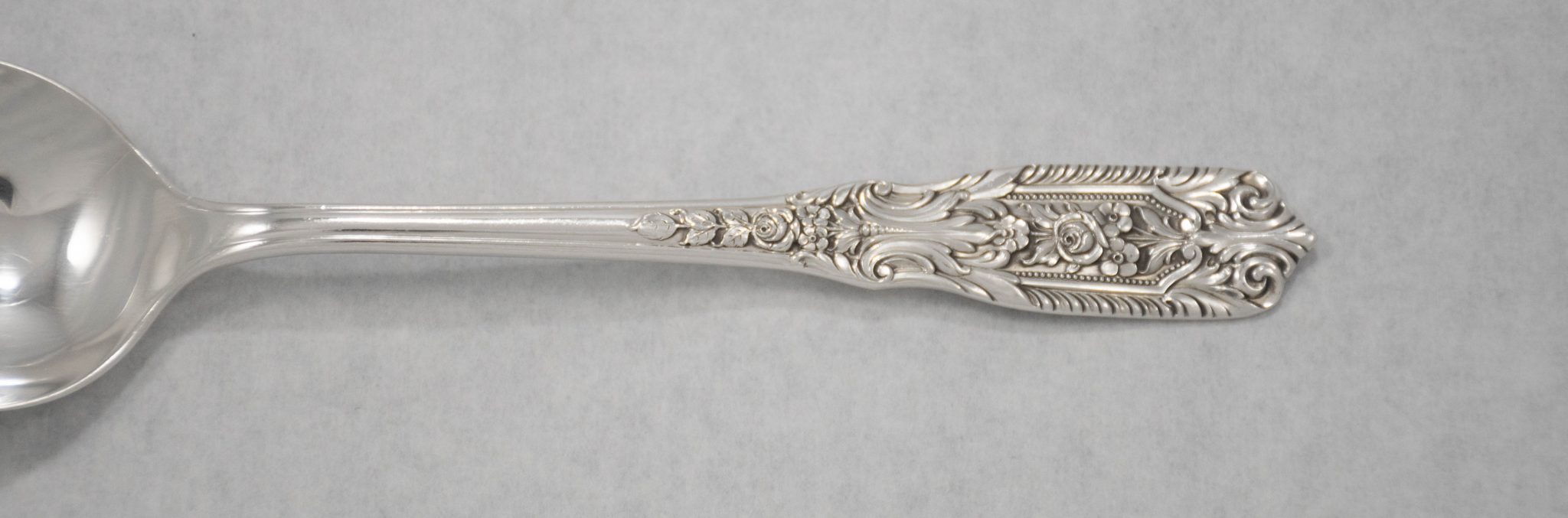 Milburn Rose by Westmorland Sterling Silver Serving Spoons 8 1/4