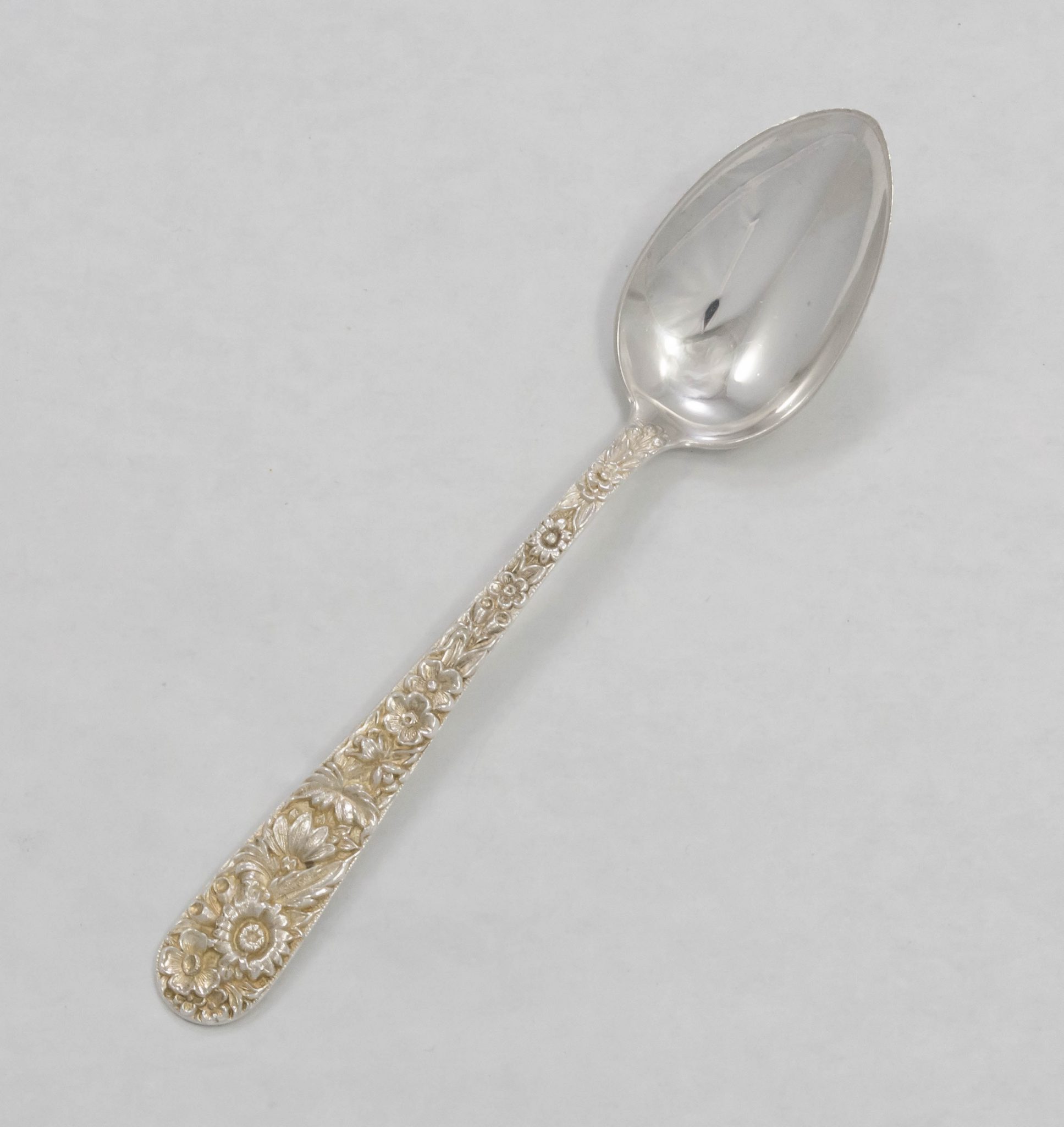 Repousse by Kirk Sterling Silver Teaspoons 7/8