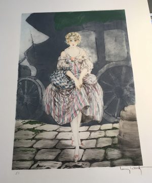 1937 Louis Icart Etching, 