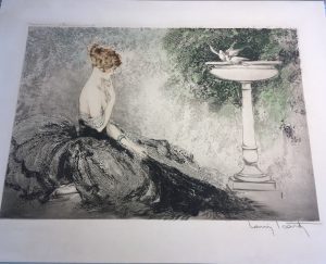 1937 Louis Icart Etching, 