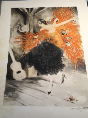 1937 Louis Icart Etching, 