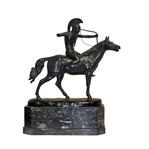 Otto Poertzel Amazon on Horseback