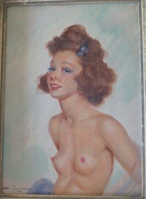 French Woman by Bo Lis (11" x 15")