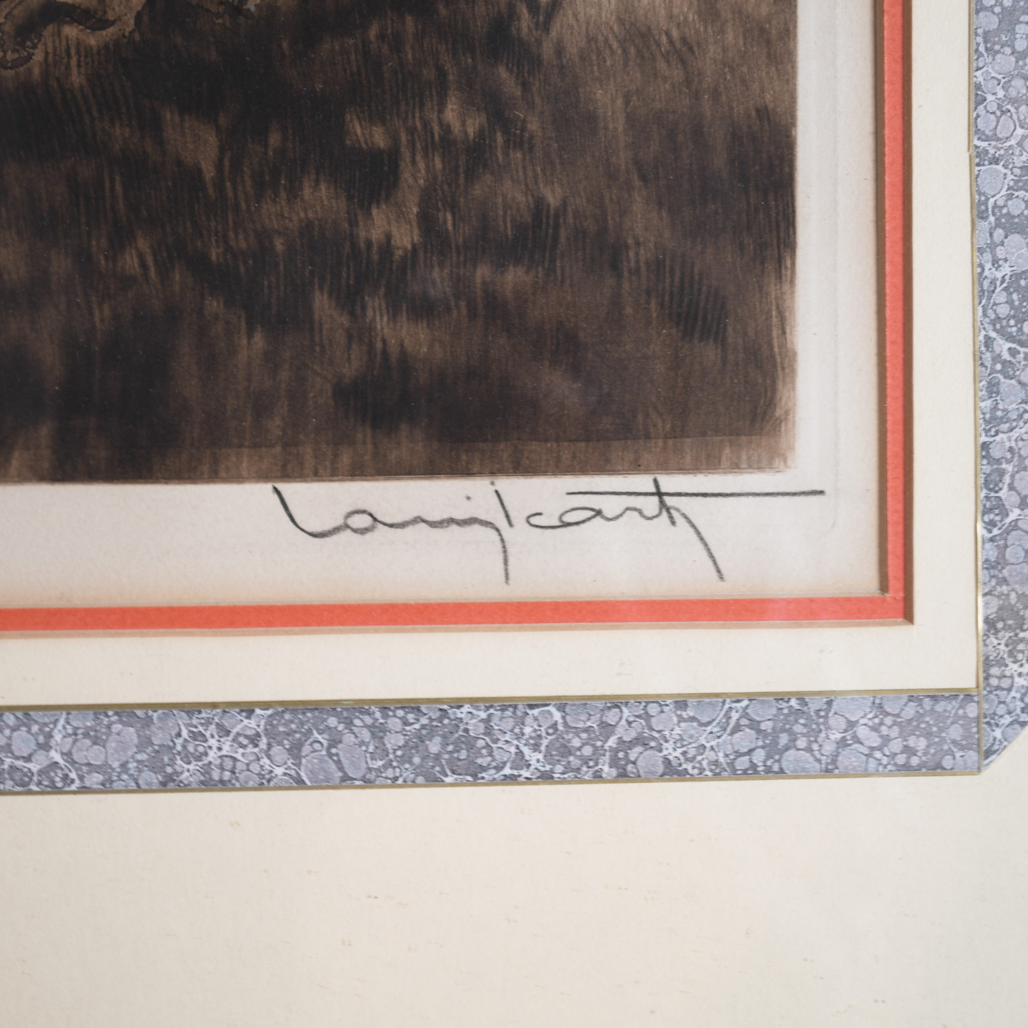 Four Dears by Louis Icart; Signed - Tangible Investments