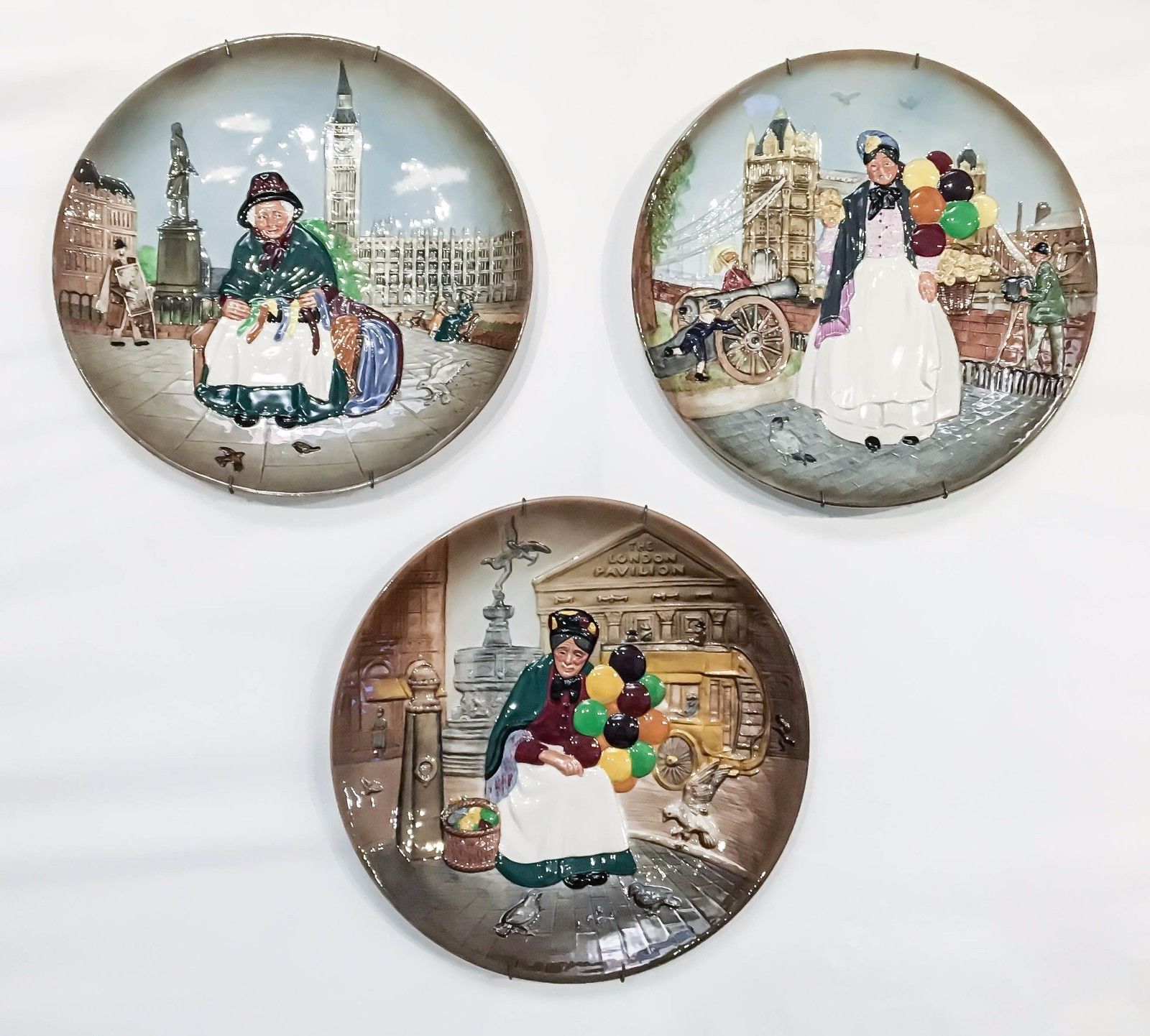 Collection of 3 Royal Daulton Ceramic Collectable Plates - Image 11