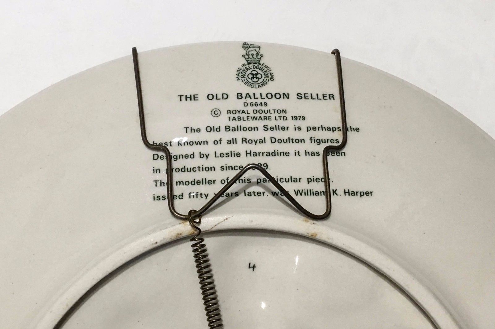 Collection of 3 Royal Daulton Ceramic Collectable Plates - Image 10