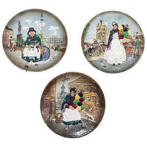 Collection of 3 Royal Daulton Ceramic Collectable Plates