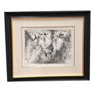 Pablo Picasso "The Bullfight" Original Print