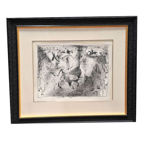 Pablo Picasso "The Bullfight" Original Print
