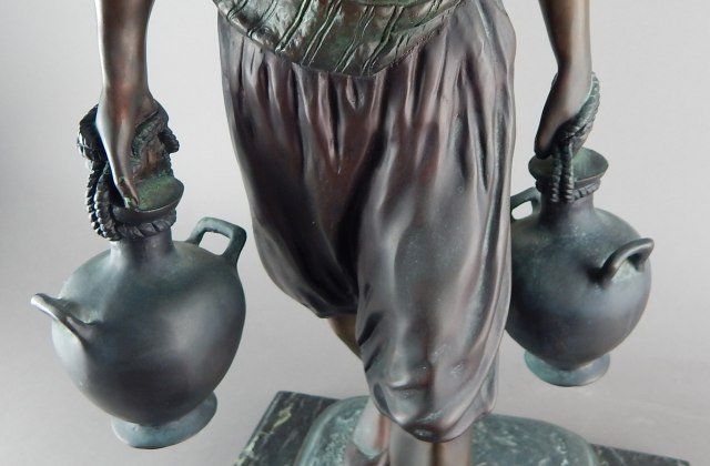 Fine Modern Bronze of "Porter of Tunis" After Jean Didier Debut COPY Late 20th - Image 4