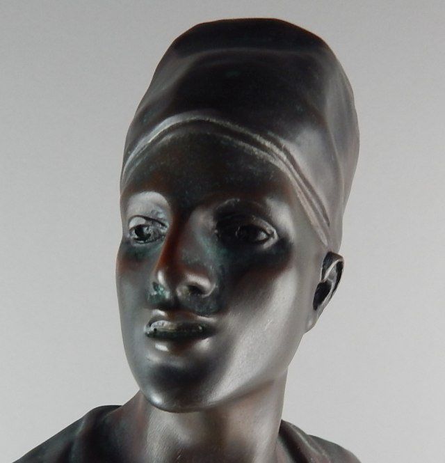 Fine Modern Bronze of "Porter of Tunis" After Jean Didier Debut COPY Late 20th - Image 5