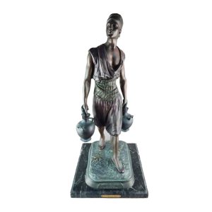 Fine Modern Bronze of "Porter of Tunis"