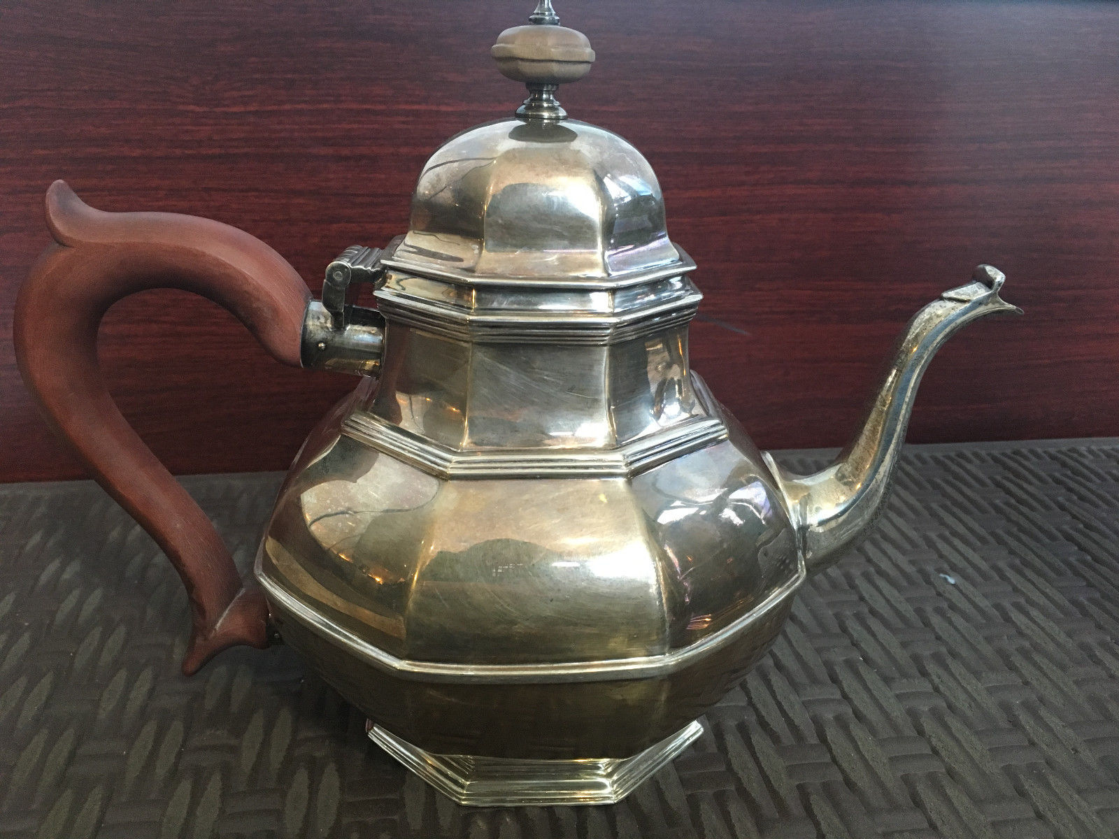 アンティーク雑貨 Tiffany SterlingSilver Footed Lidded Jar picture1.jpg