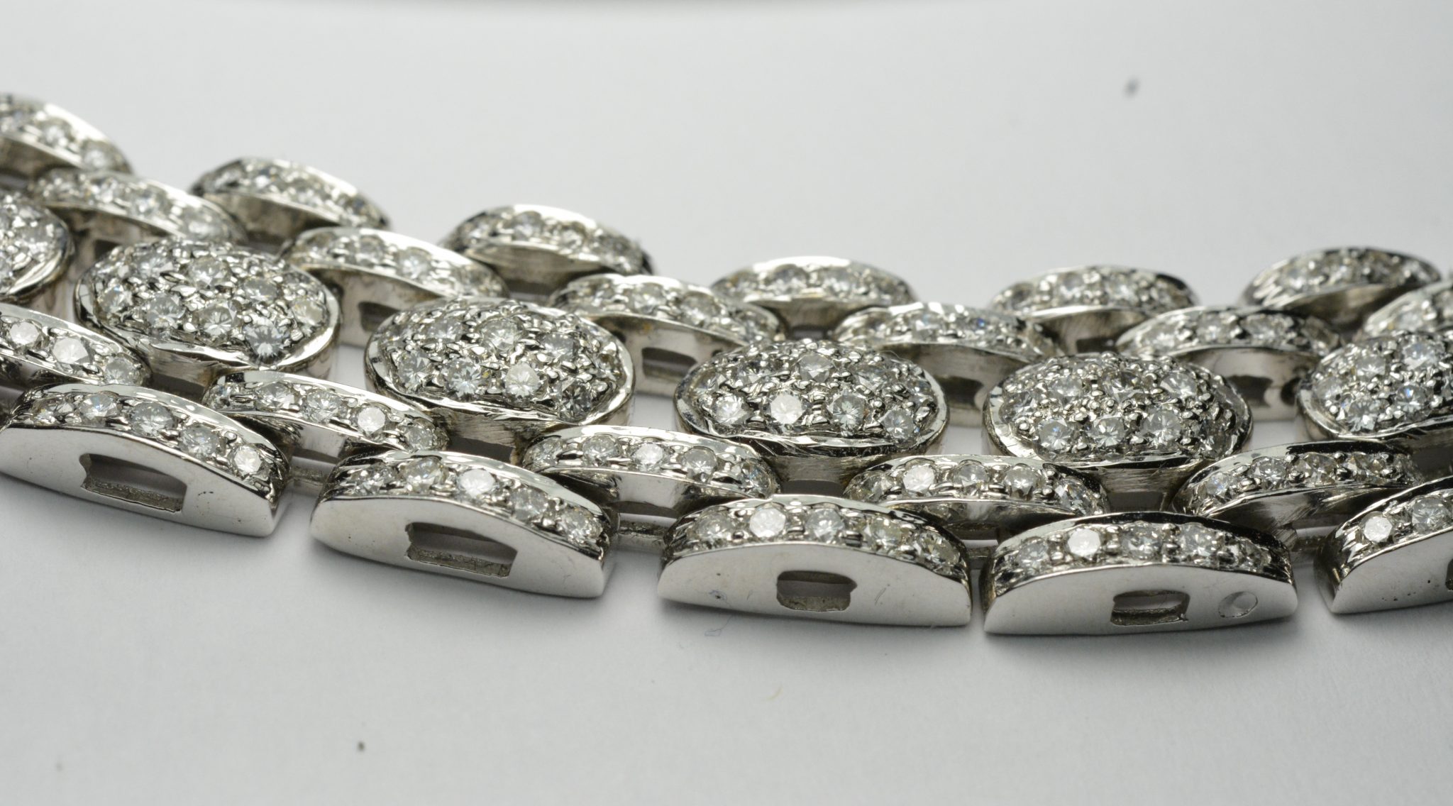 【COLDFRAME】18K White Gold DIA Perfection Necklace Large 18K WHITE GOLD DIA PERFECTION NECKLACE LARGE