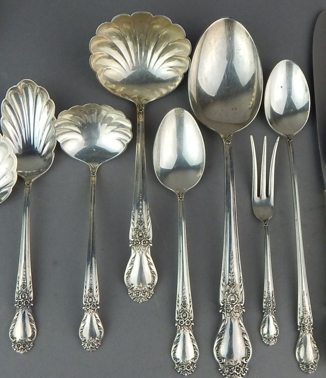 Brocade by International Sterling Silver Set for 12 - 89.7 ozt