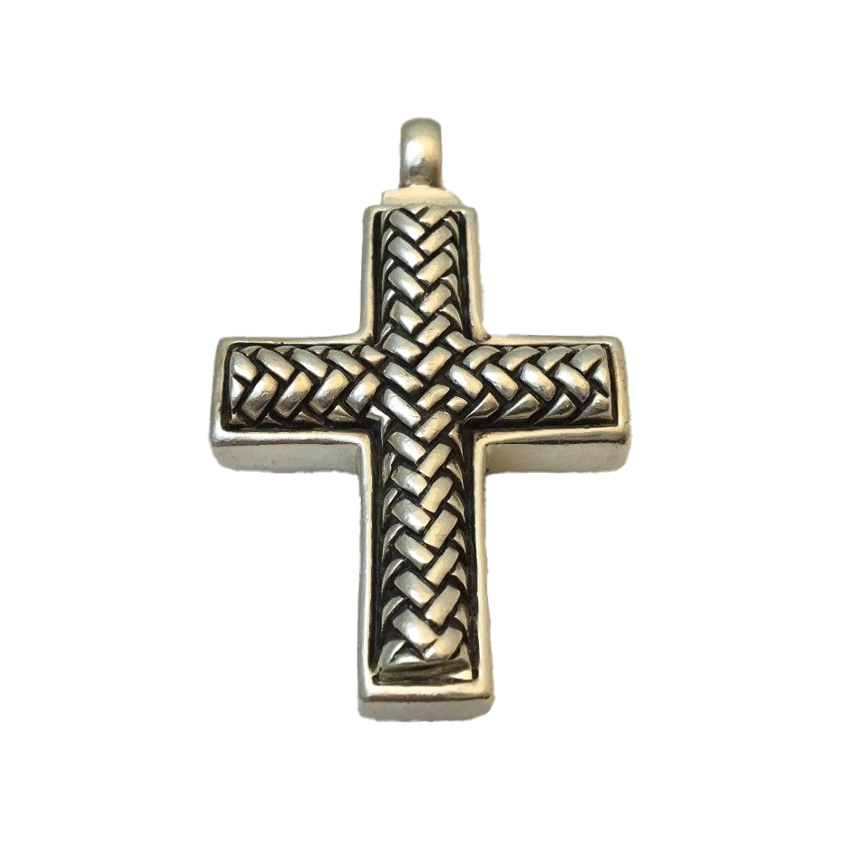 Barry Kieselstein-cord Cross Pendant