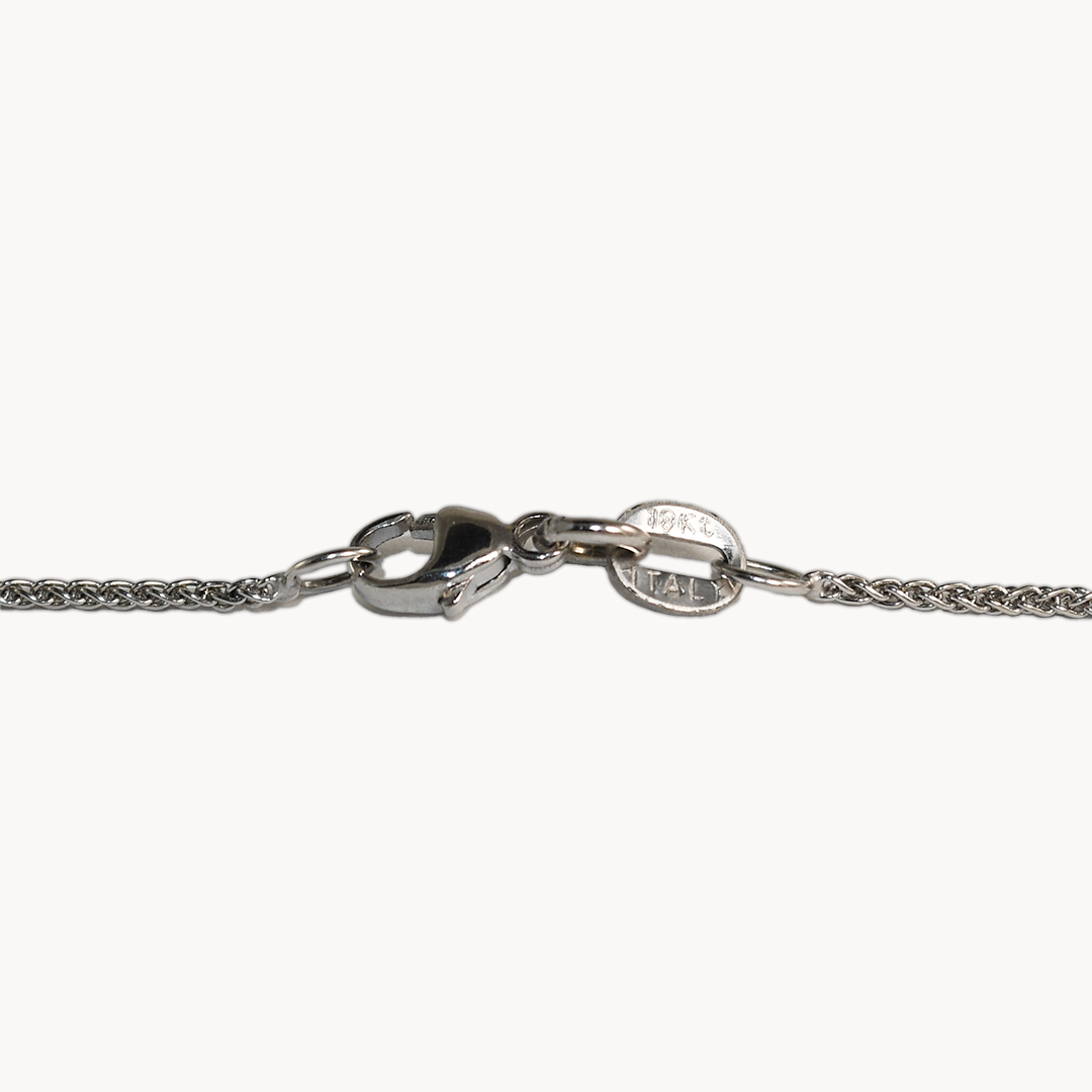 18K White Gold Diamond Necklace 1.25ct - Image 2