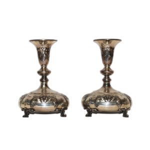 Lot of (2) Vintage Sterling Silver Candle Holders