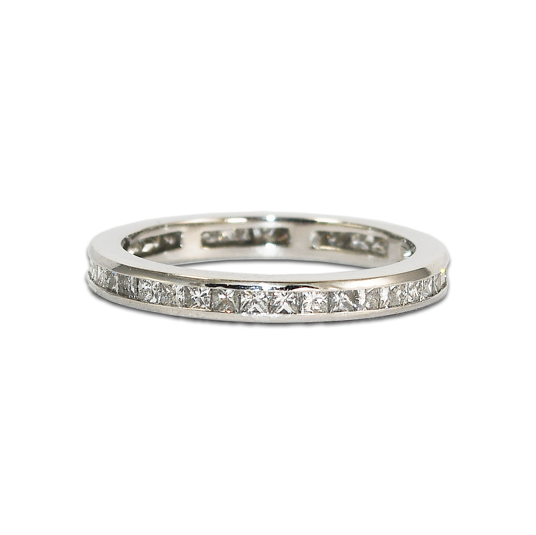 Platinum Diamond Eternity Band