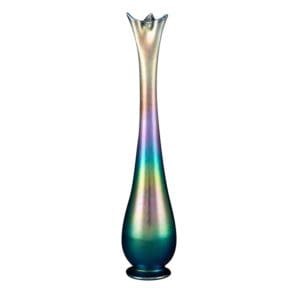 Tall Tiffany Studios Favrile Glass Vase for the Alaska-Yukon Exposition