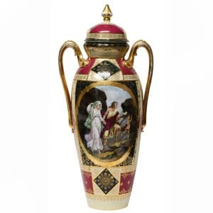 Large Urn with Cover Porcelain Vase