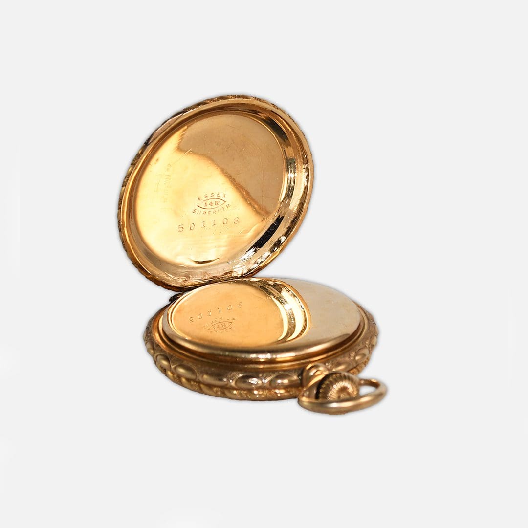 Elgin Multi-Tone Gold Pocket Watch
