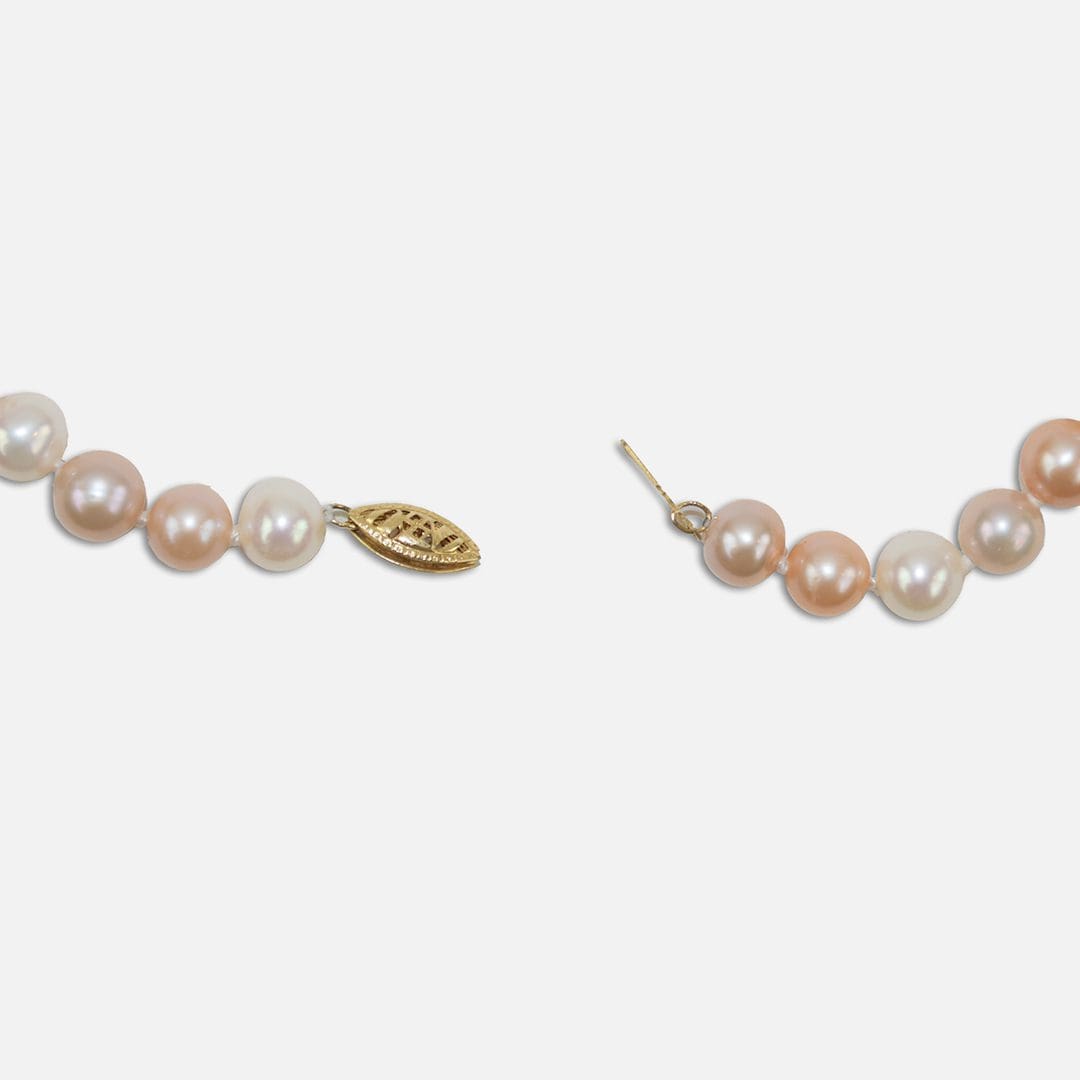 Multi-Color Freshwater Pearl with 14K Yellow Gold Clasp - Image 2