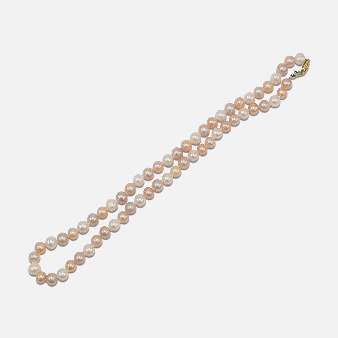 Multi-Color Freshwater Pearl with 14K Yellow Gold Clasp - Image 4