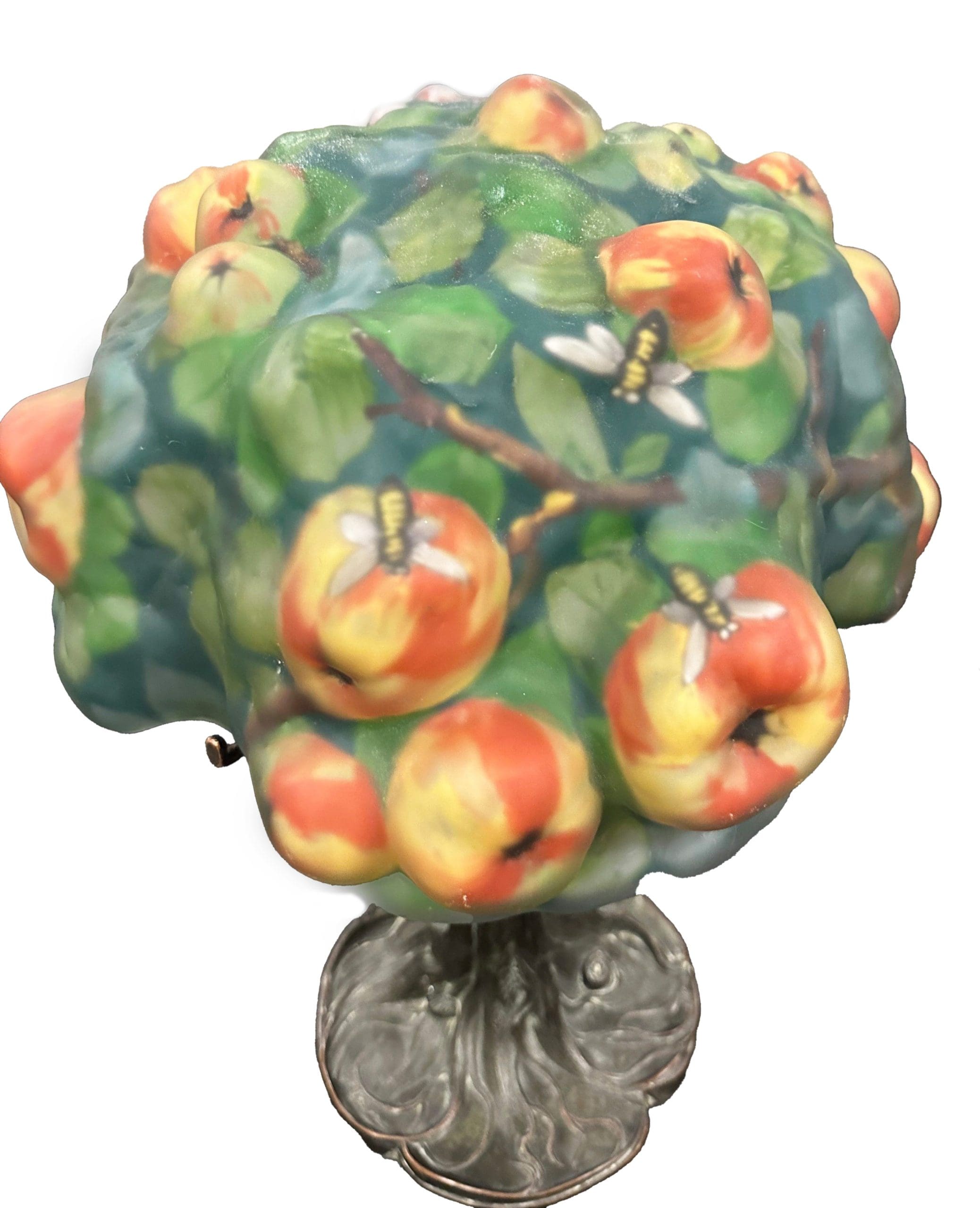 Pairpoint Puffy Apple Tree Table Lamp