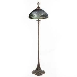 Handel Peacock Floor Lamp Base