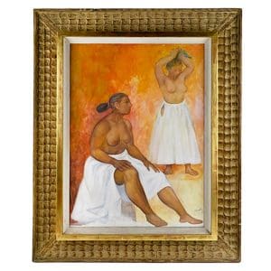 Watercolor Mexican Art Painting by Fernando Castro Pacheco