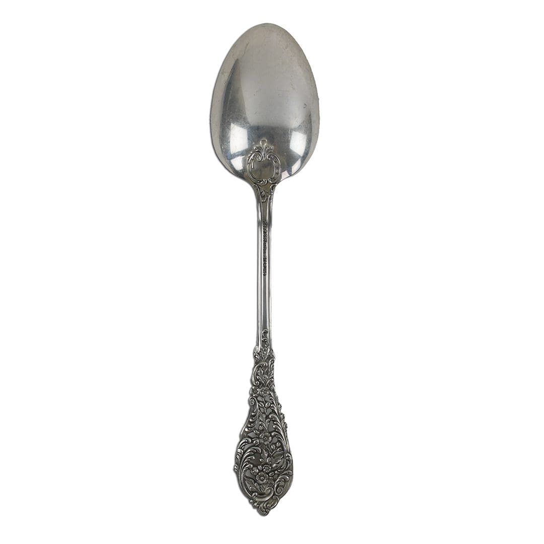 Florentine Lace by Reed & Barton Sterling Serving Spoon 8.5" - Image 2