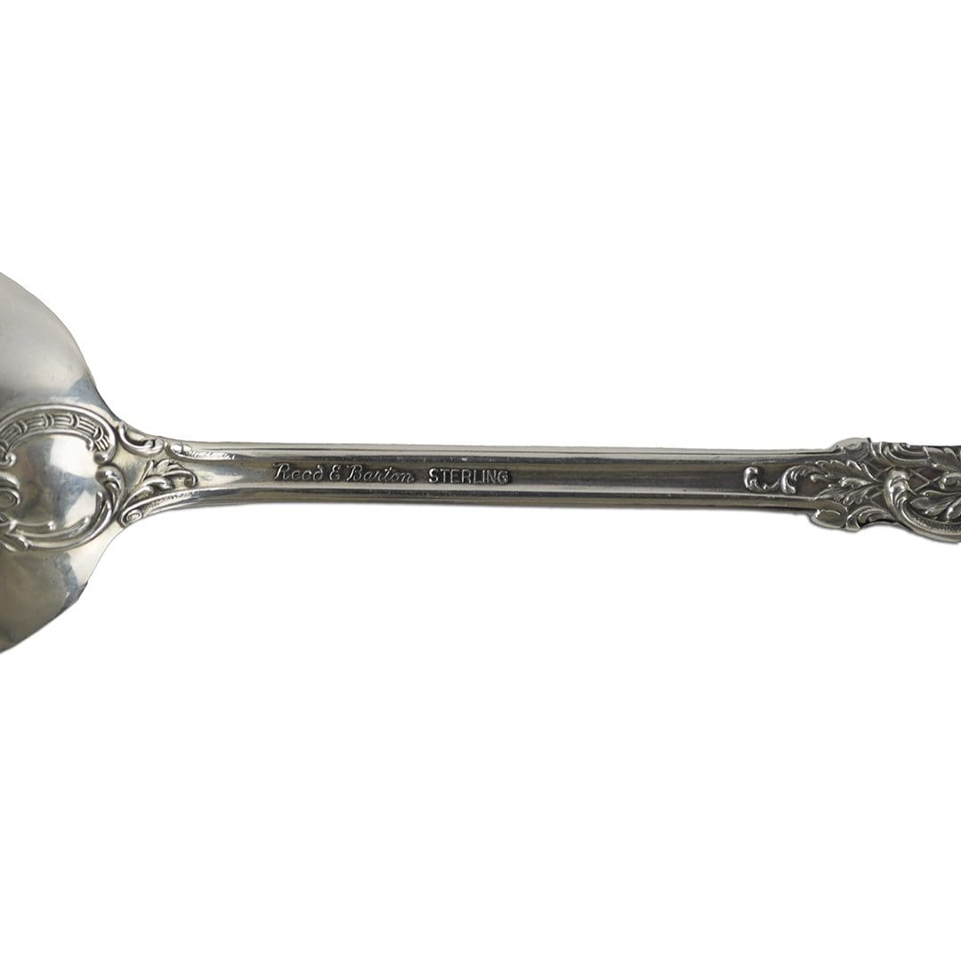 Florentine Lace by Reed & Barton Sterling Serving Spoon 8.5" - Image 3