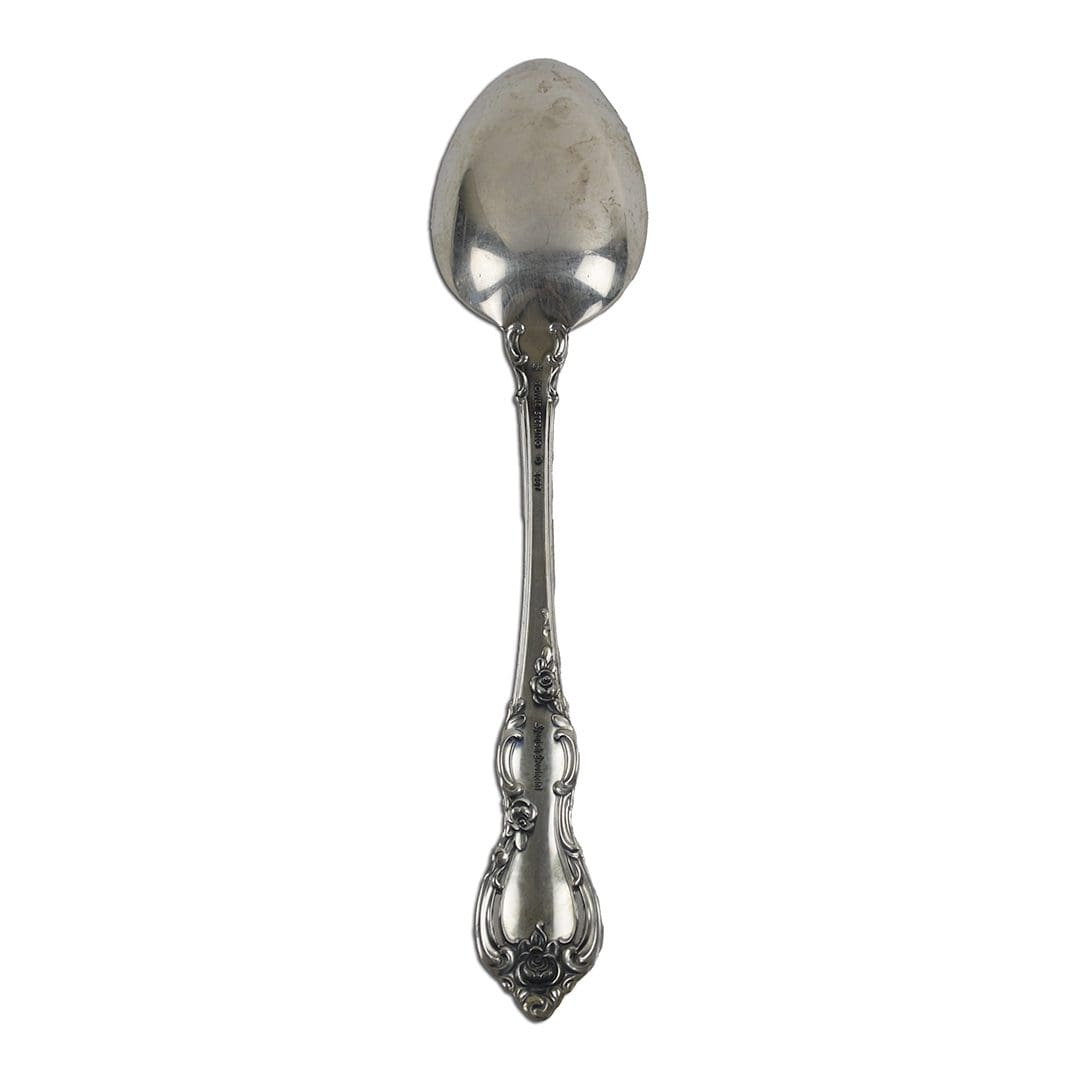 Spanish Provincial Sterling Table Spoon by Towle 8.75" - Image 2